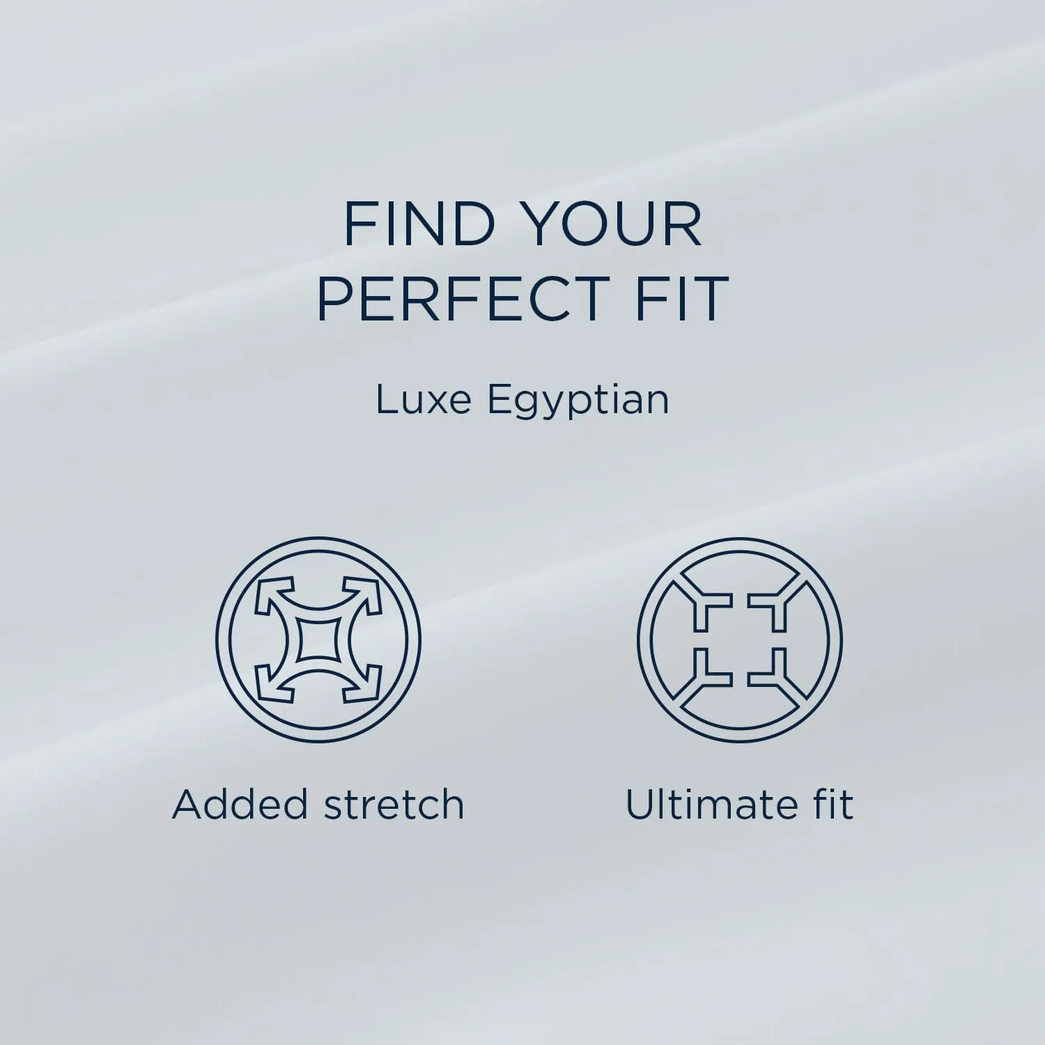 TEMPUR Luxe Egyptian Cotton Sheet Set White - King