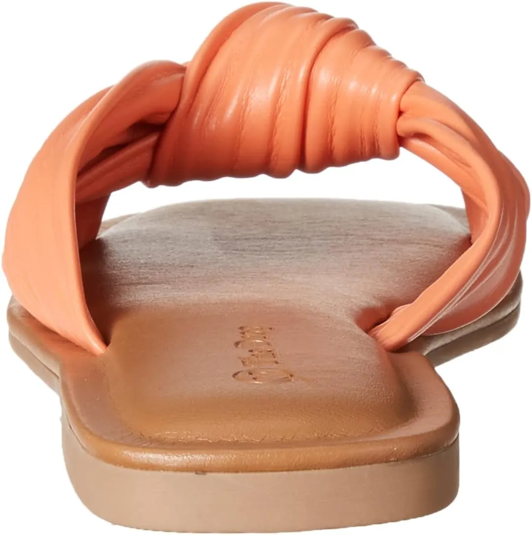 The Drop Women's Ida Bow Flat Sandal Slippers