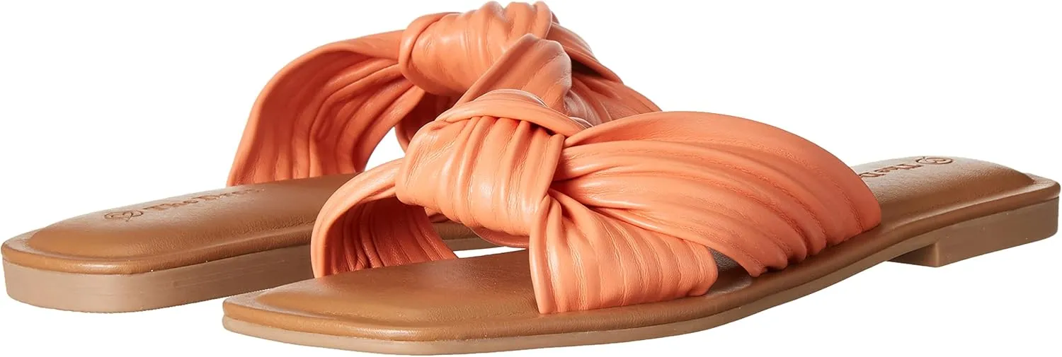 The Drop Women's Ida Bow Flat Sandal Slippers