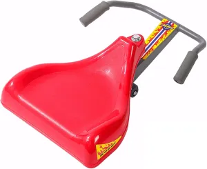The Sit Skate, No Battery, Gears or Pedals, 4 Wheels and Double Triangle Chassis, Power by Zigzag Motion, Wiggle Car for Kids Ages 3 Years and Above (red)