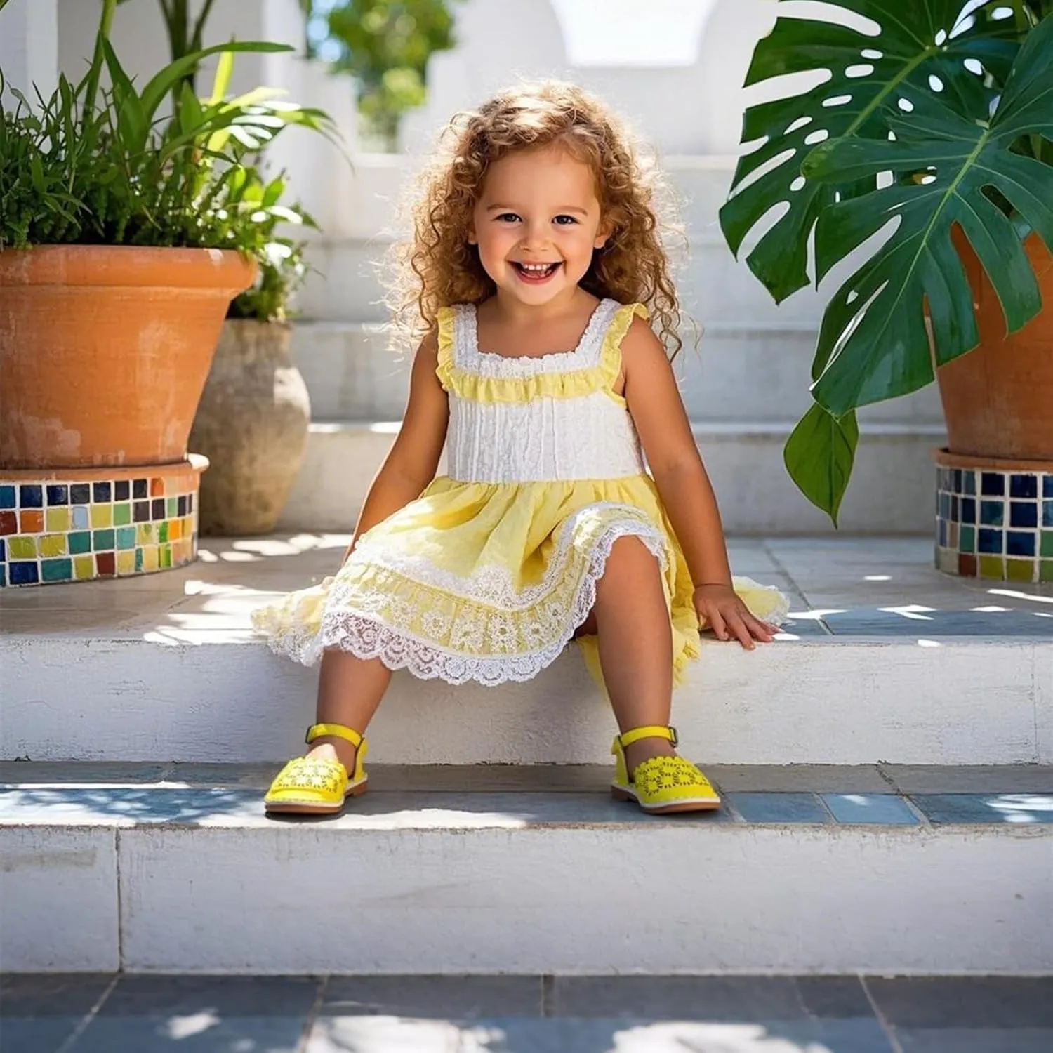 THEE BRON Girls Comfort Sandals Kids Shoes Sandals Filles Sandales