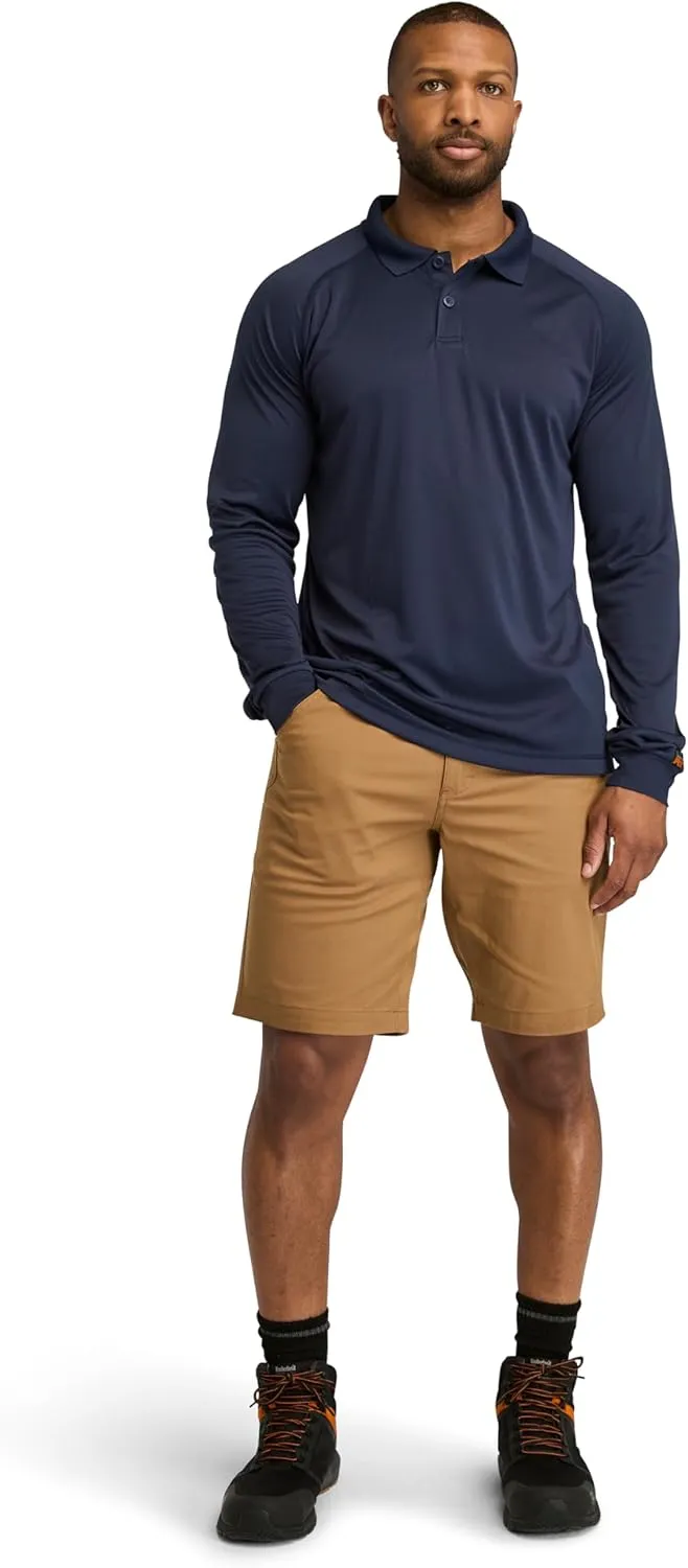 Timberland PRO Men's A5YFY Wicking Good Long Sleeve Polo