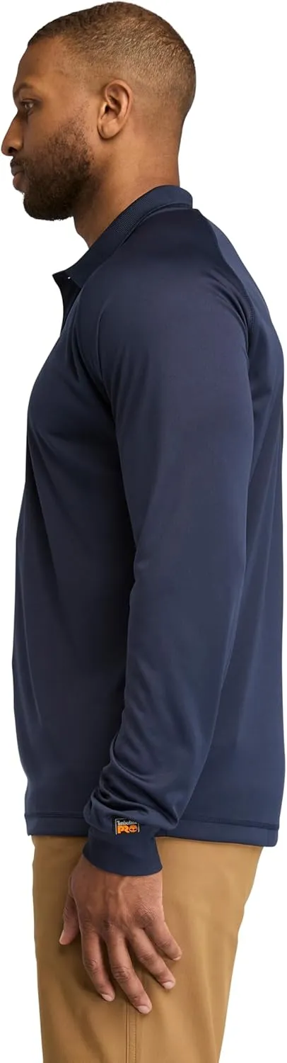 Timberland PRO Men's A5YFY Wicking Good Long Sleeve Polo