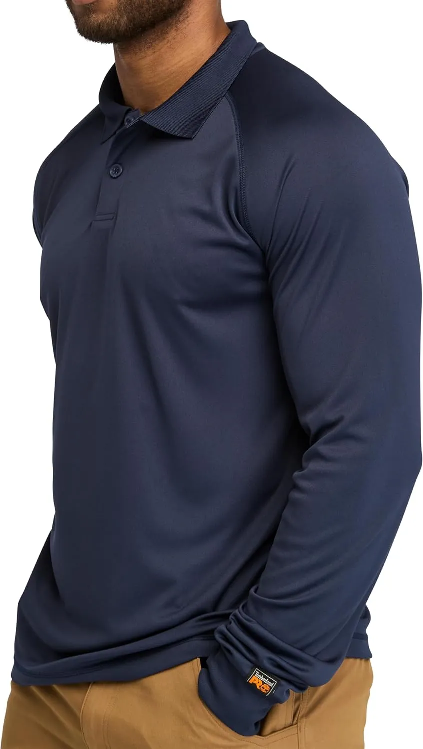 Timberland PRO Men's A5YFY Wicking Good Long Sleeve Polo