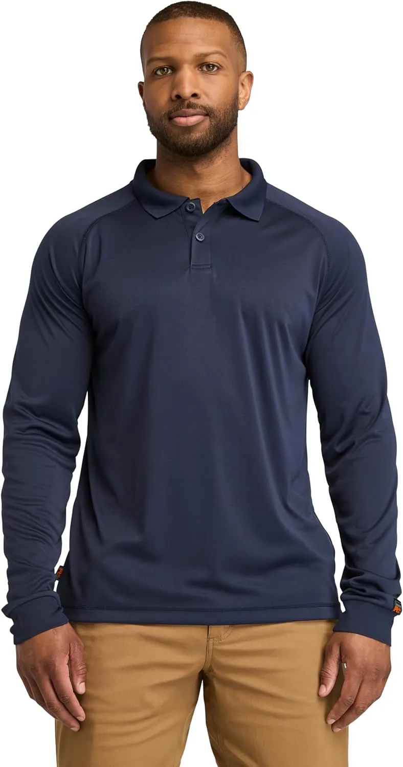 Timberland PRO Men's A5YFY Wicking Good Long Sleeve Polo