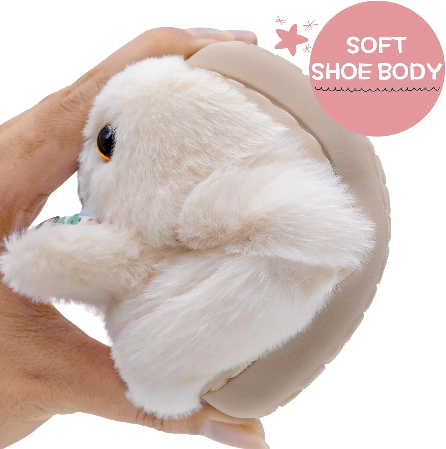 Toddler Slippers Boys Girls Slipper Soft Cozy Cute Bunny Warm Non-Slip Shoes Winter House Shoes Indoor for Little Kids