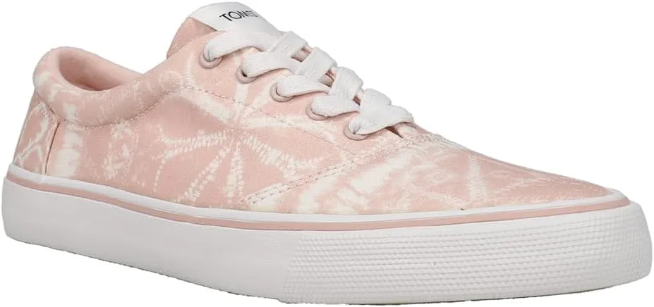 TOMS Womens Alpargata Fenix Lace Up Sneakers Shoes Casual - Pink