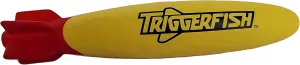 Triggerfish Pool Torpedo | Softer-Rubber Tip Water Glider Toy | Safer Pool Torpedo for Underwater Play | Swimming Toys, Dive Toy for Pool, Summer Pool Toys | 9.5”