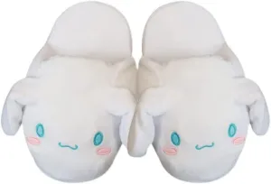 Truely Rabbit Cotton Slippers with Moving Ear, Cute Cartoon Slippers Autumn and Winter Indoor Winter Warm Women's Cotton Shoes