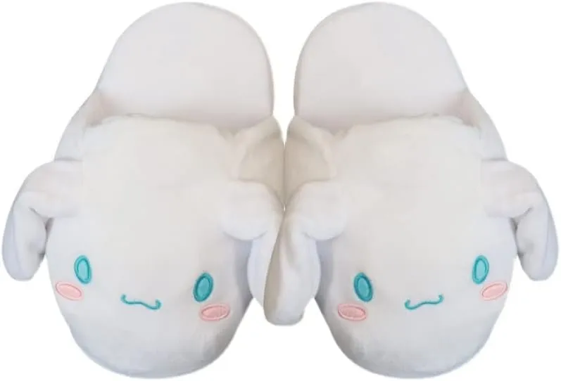 Truely Rabbit Cotton Slippers with Moving Ear, Cute Cartoon Slippers Autumn and Winter Indoor Winter Warm Women's Cotton Shoes