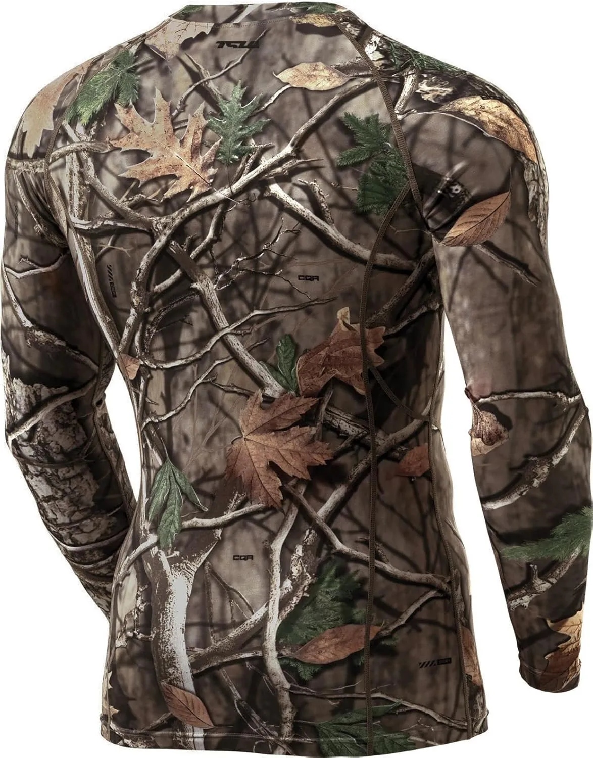 TSLA Men's Thermal Long Sleeve Compression Shirts, Athletic Base Layer Top, Winter Gear Running T-Shirt