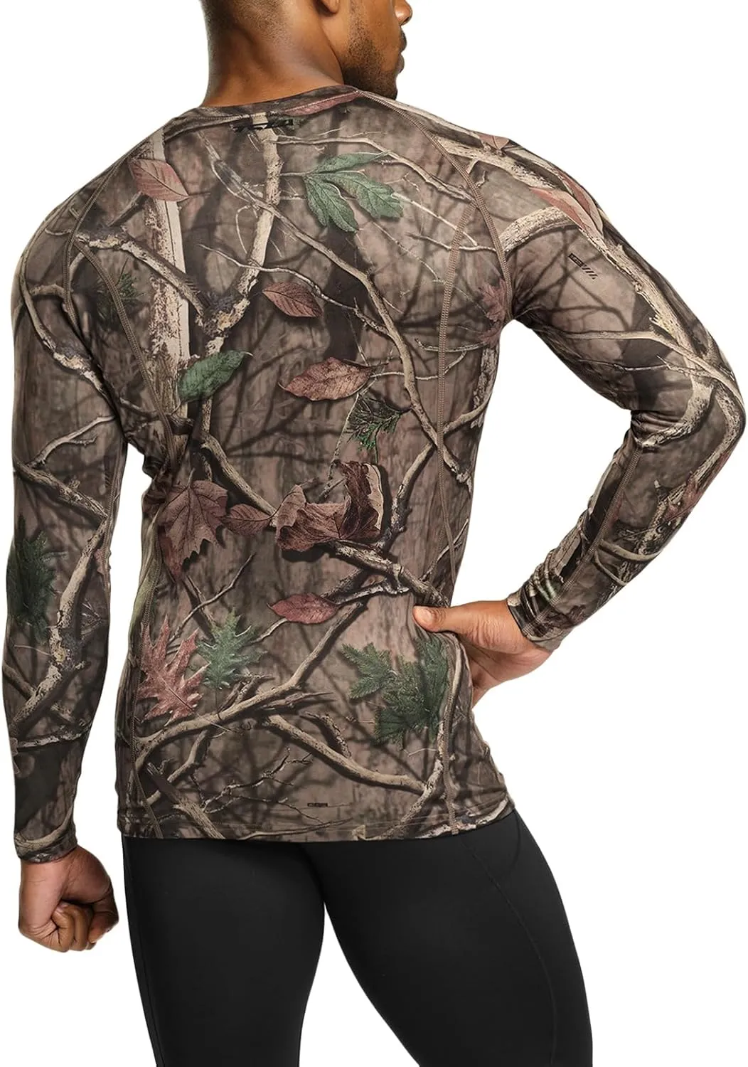 TSLA Men's Thermal Long Sleeve Compression Shirts, Athletic Base Layer Top, Winter Gear Running T-Shirt