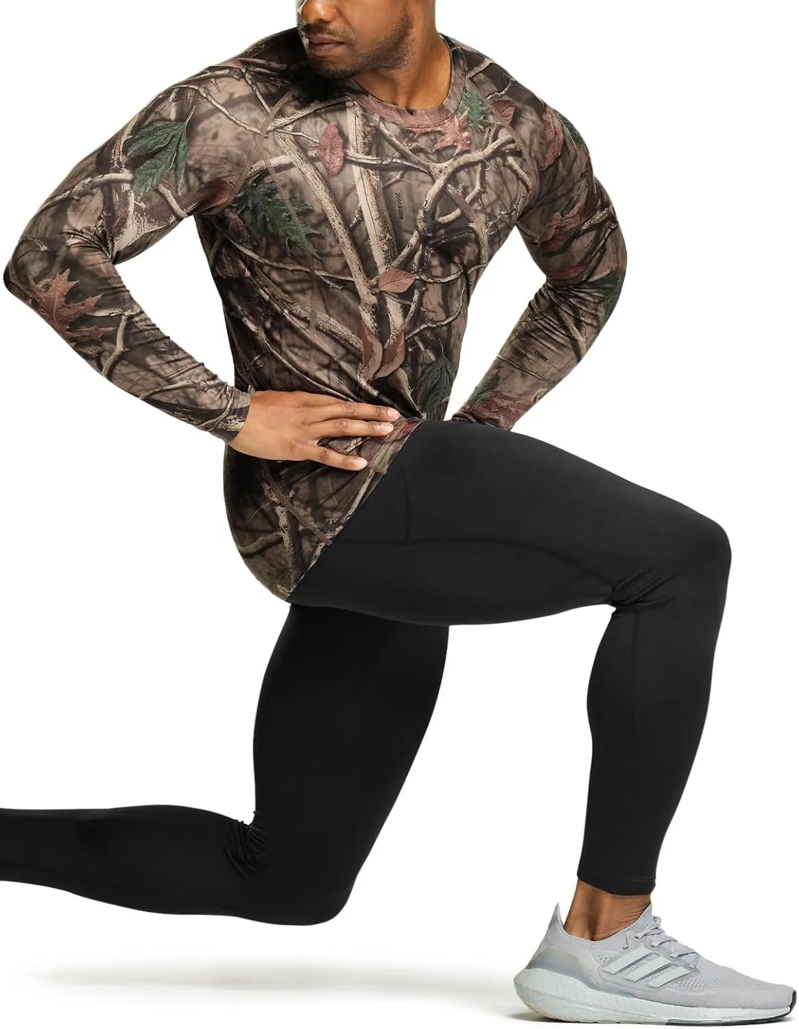 TSLA Men's Thermal Long Sleeve Compression Shirts, Athletic Base Layer Top, Winter Gear Running T-Shirt