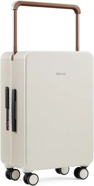 TUPLUS Suitcase ABS Hard Shell Luggage with 4 Spinner Wheels Hold Check in Travel Case, Balance Series