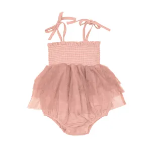Tutu Bubble - SOLID MUSLIN DUSTY ROSE