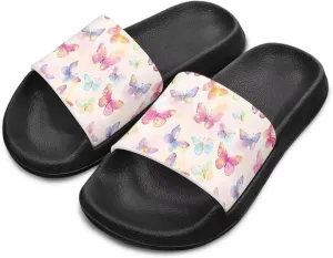 Unisex Slides for Girls Boys Comfortable Slippers Slides Non-slip Shower Shoes House Fashion for Indoor & Outdoor