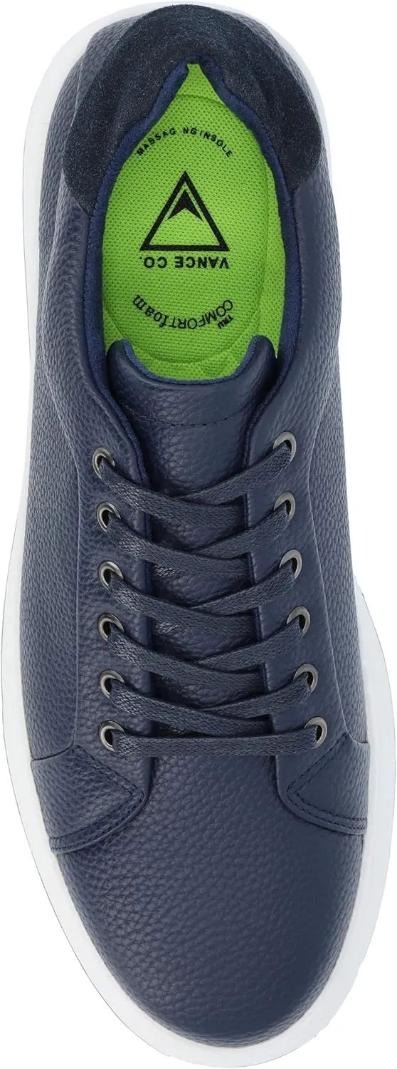 Vance Co. Men's Robby-wht-110 Sneaker