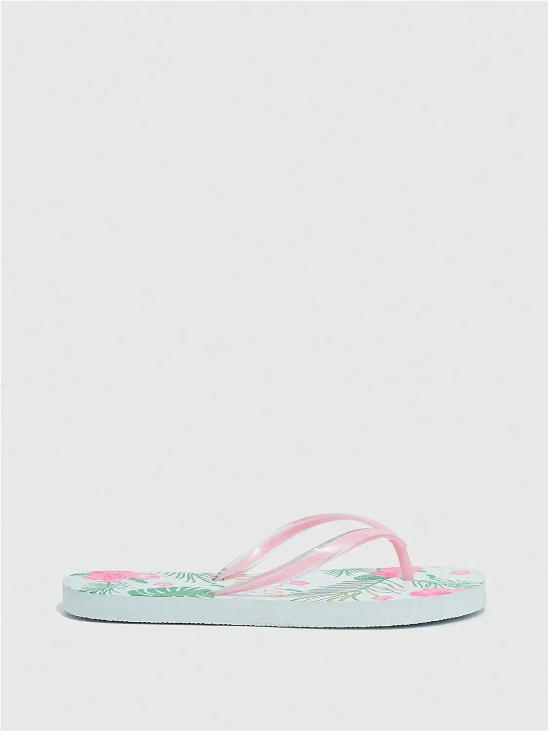 Verdusa Women's T-Strap Thong Flat Sandals Square Toe Slip On Flip Flops