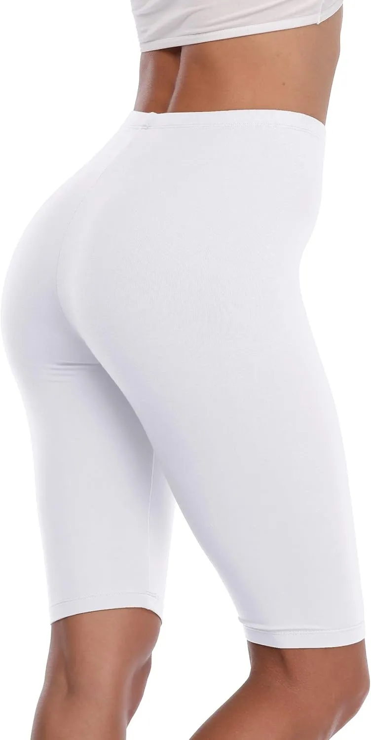 VESHINE Smooth Slip Shorts Yoga Shorts Bike Shorts Spandex Stretch Boyshorts Anti Chafing