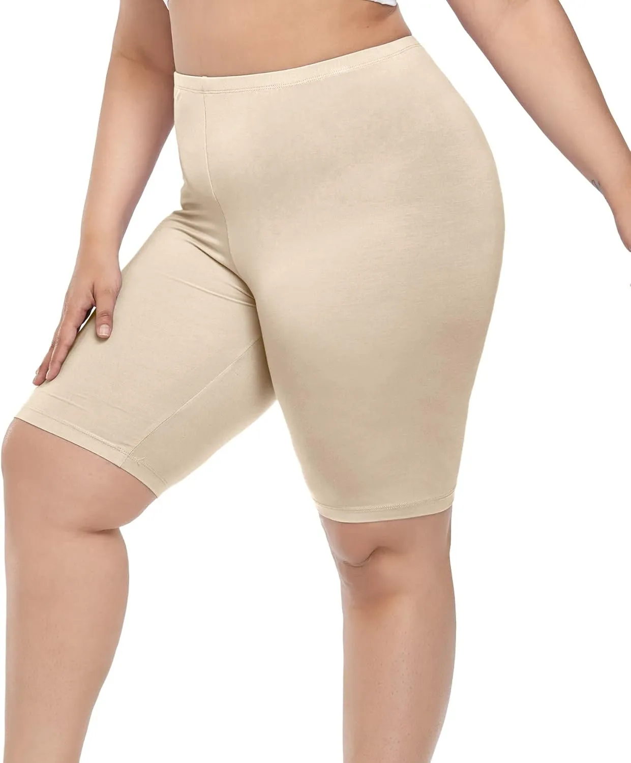 VESHINE Smooth Slip Shorts Yoga Shorts Bike Shorts Spandex Stretch Boyshorts Anti Chafing