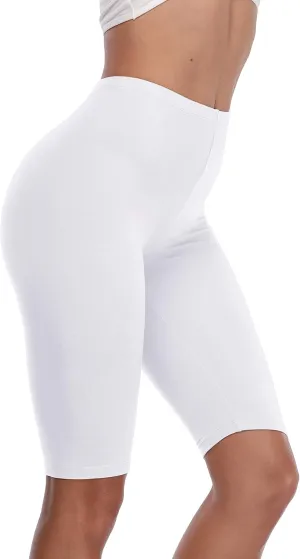 VESHINE Smooth Slip Shorts Yoga Shorts Bike Shorts Spandex Stretch Boyshorts Anti Chafing
