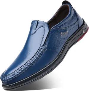 Veslesth Men Business Working Office Shoes Leather Walking Casual Driving Loafers Oxfords Male Luxury Party Fashion Formal Sneakers Comfort Dress Outdoor Working Walking