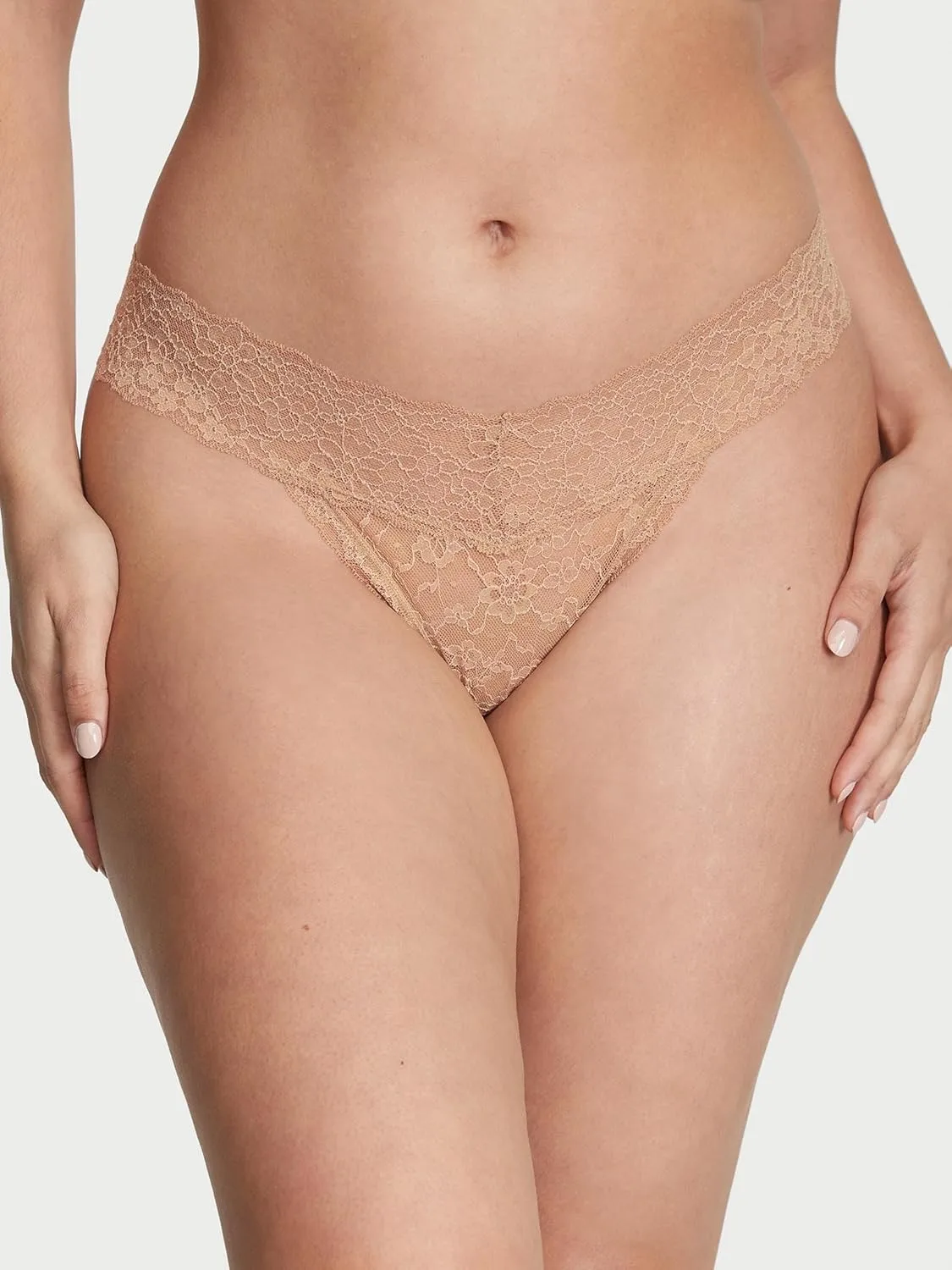 Victoria's Secret Women's Lace Thong Underwear, Panties for Women, Multi Pack (XS-XXL)