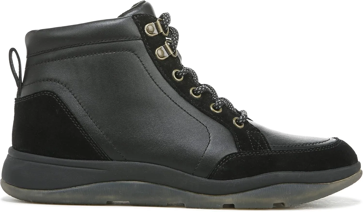 Vionic Women's Momentum Whitley High Top Sneakers- Supporting Leather Ankle Water Repellent Shoes That Include Three-Zone Comfort with Orthotic Insole Arch Support, Medium Fit Sizes 5-11