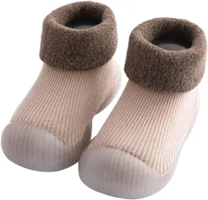 Warm Baby Sock Shoes Infant Boys Girls Non Slip Floor Slipper for Toddler First Walking