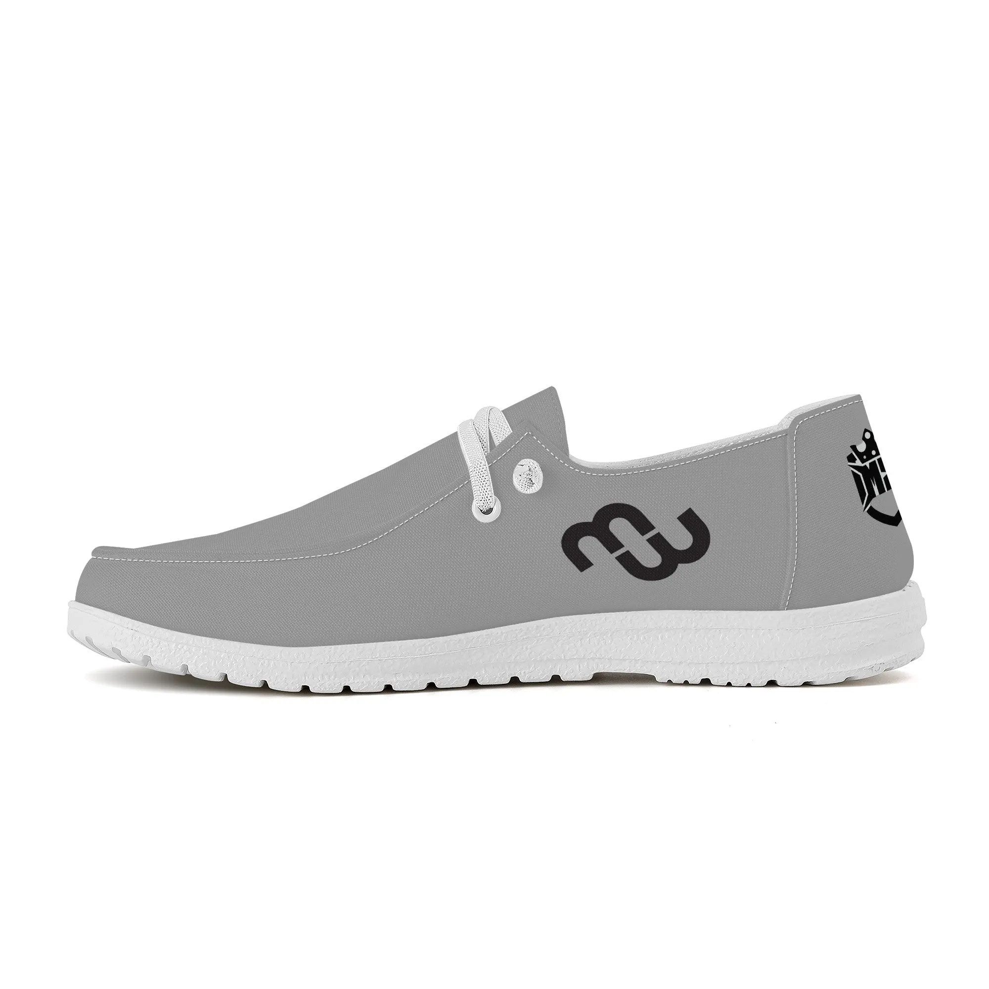 Weather-resistant Slip Money SF_S34 On Loafers Customizable Canvas Bushae