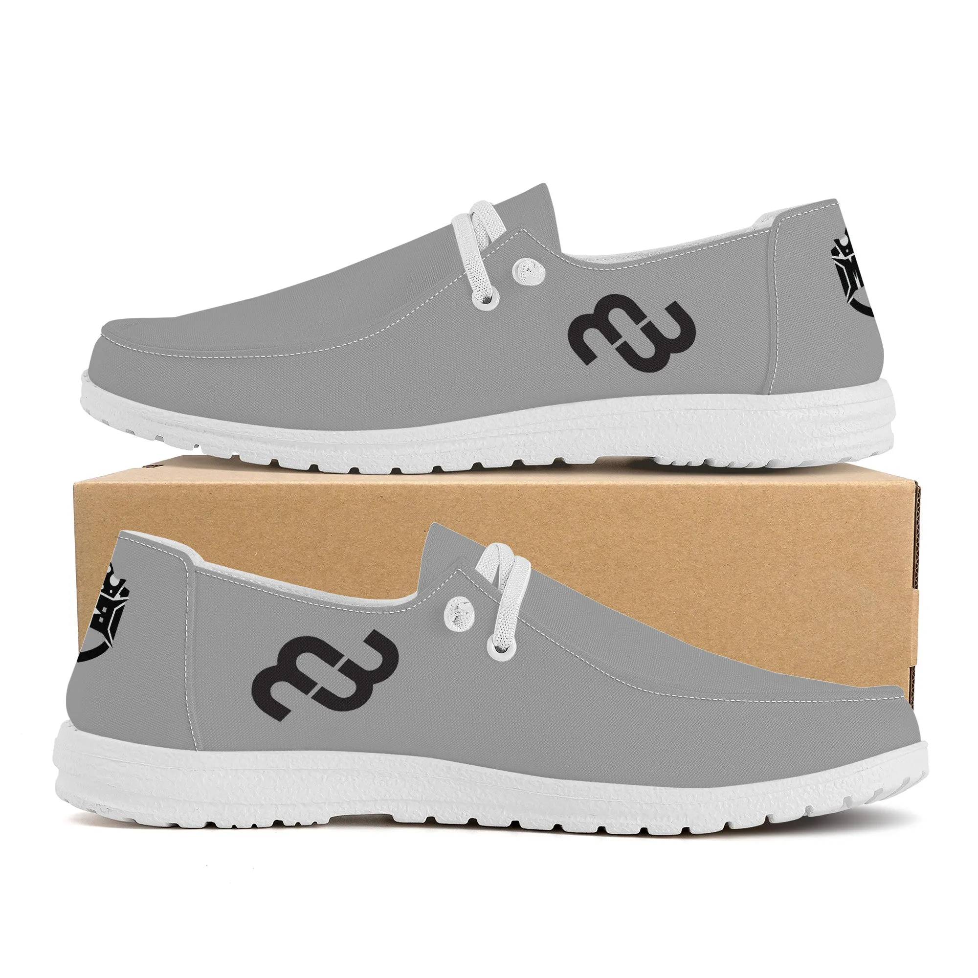Weather-resistant Slip Money SF_S34 On Loafers Customizable Canvas Bushae