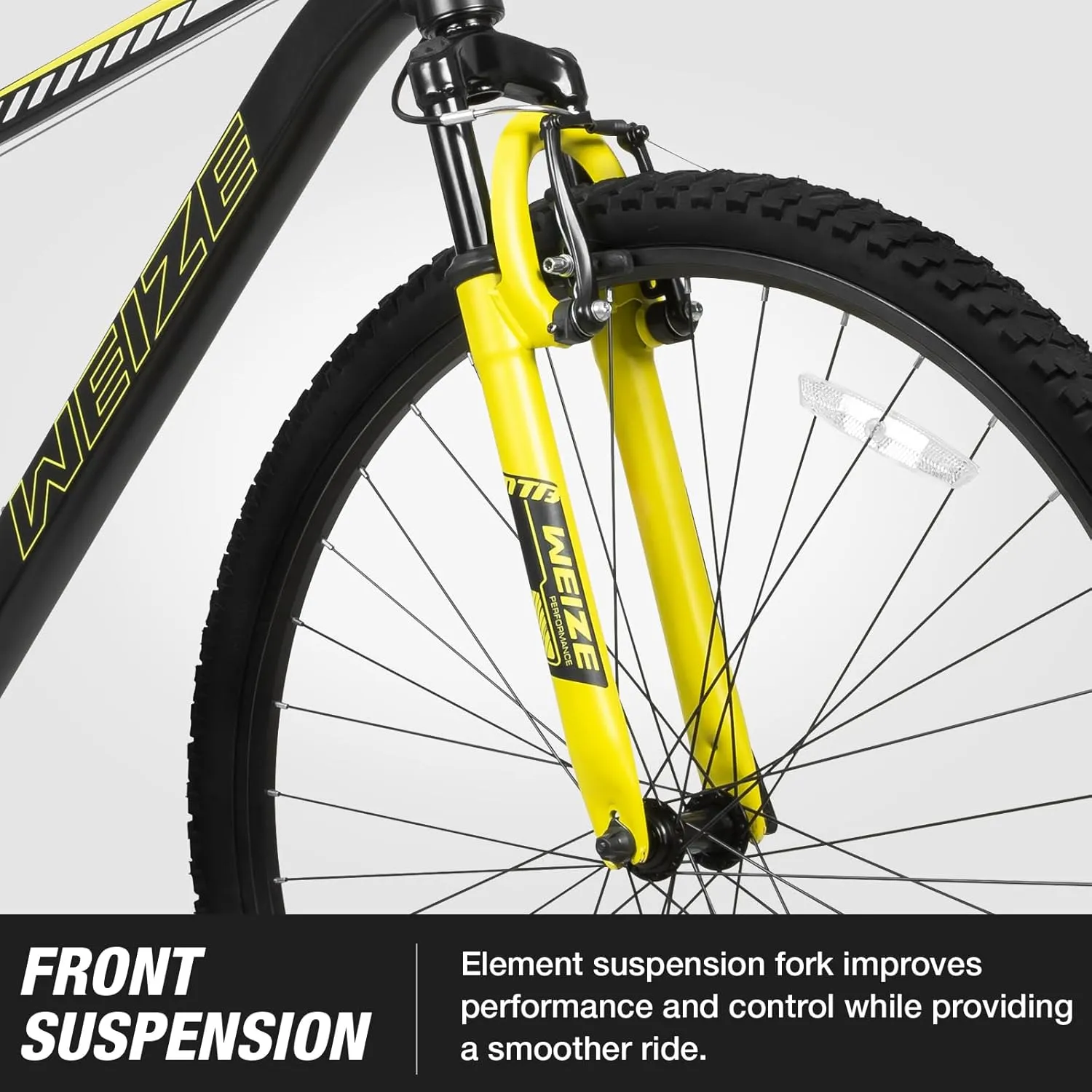 WEIZE Hardtail Mountain Bike, 29 Inch Wheels Outdoor Cycling Bike, 21-Speed Trigger Shifter, Aluminum Frame for Men and Women, Comfort Saddle, MTB Bicycle with Suspension Fork