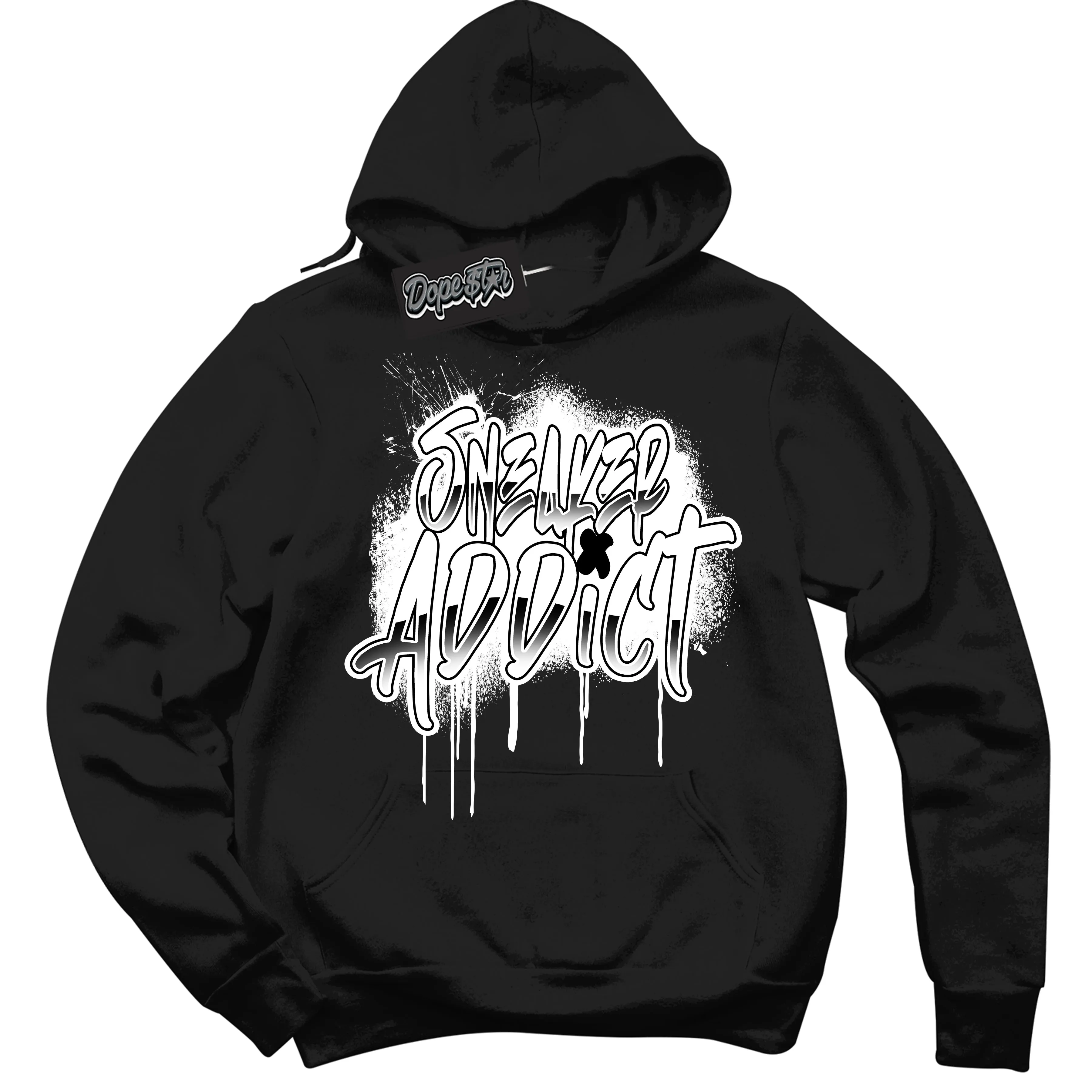White Thunder 4s Sneaker Hoodie Sneaker Addict Graphic