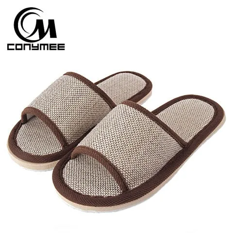Winter Men Home Indoor Slippers Flip Flops Soft Plush Warm Casual House Shoes Sandals Male Anti Skid Furry Bedroom Slippers Shoe
