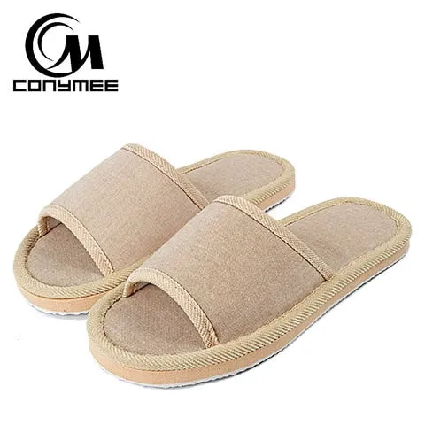 Winter Men Home Indoor Slippers Flip Flops Soft Plush Warm Casual House Shoes Sandals Male Anti Skid Furry Bedroom Slippers Shoe
