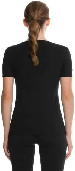 Wolford Jersey Top Short Sleeves for Women Elegant Round Neck T-Shirt with Flat Bonded Seams and Minimalist Design