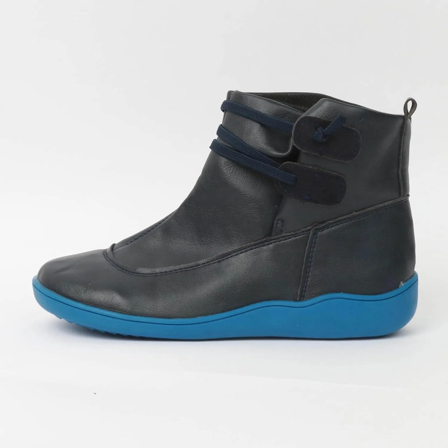 Womens Boots Fall Ankle Boots for Women Low Heel Vintage Slip On Flat 2024 Arch Support Boots Retro Ankle Booties