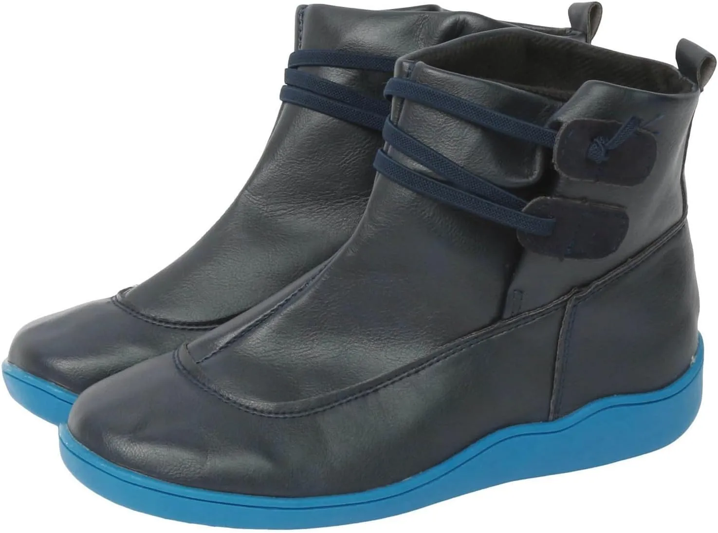 Womens Boots Fall Ankle Boots for Women Low Heel Vintage Slip On Flat 2024 Arch Support Boots Retro Ankle Booties