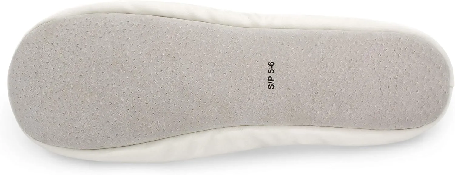 Women's Bridal Satin Slippers Comfortable Dancing Shoes for Bride
