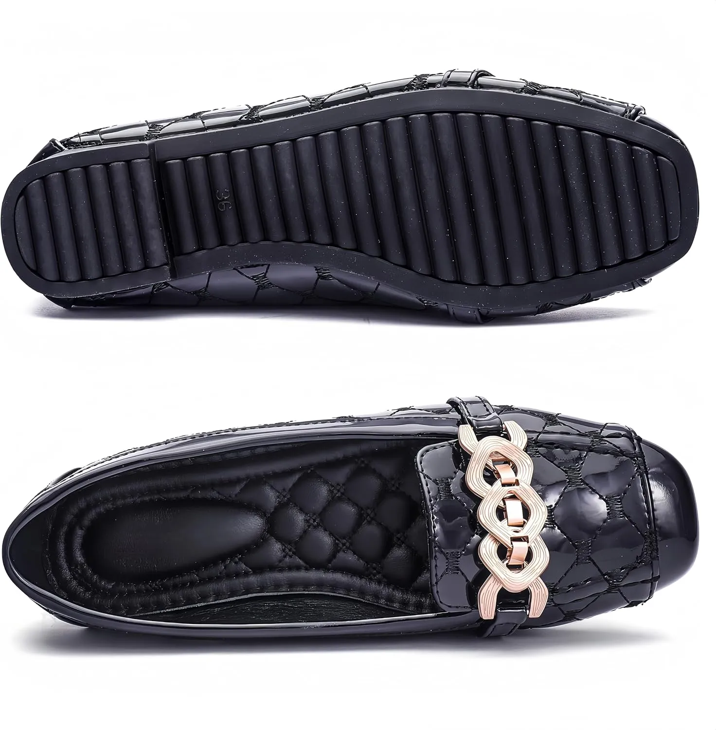 Women's Loafers Flats Casual Comfort Ladies Walking Shoes Moccasin Penny Loafers Slip On Work Shoes