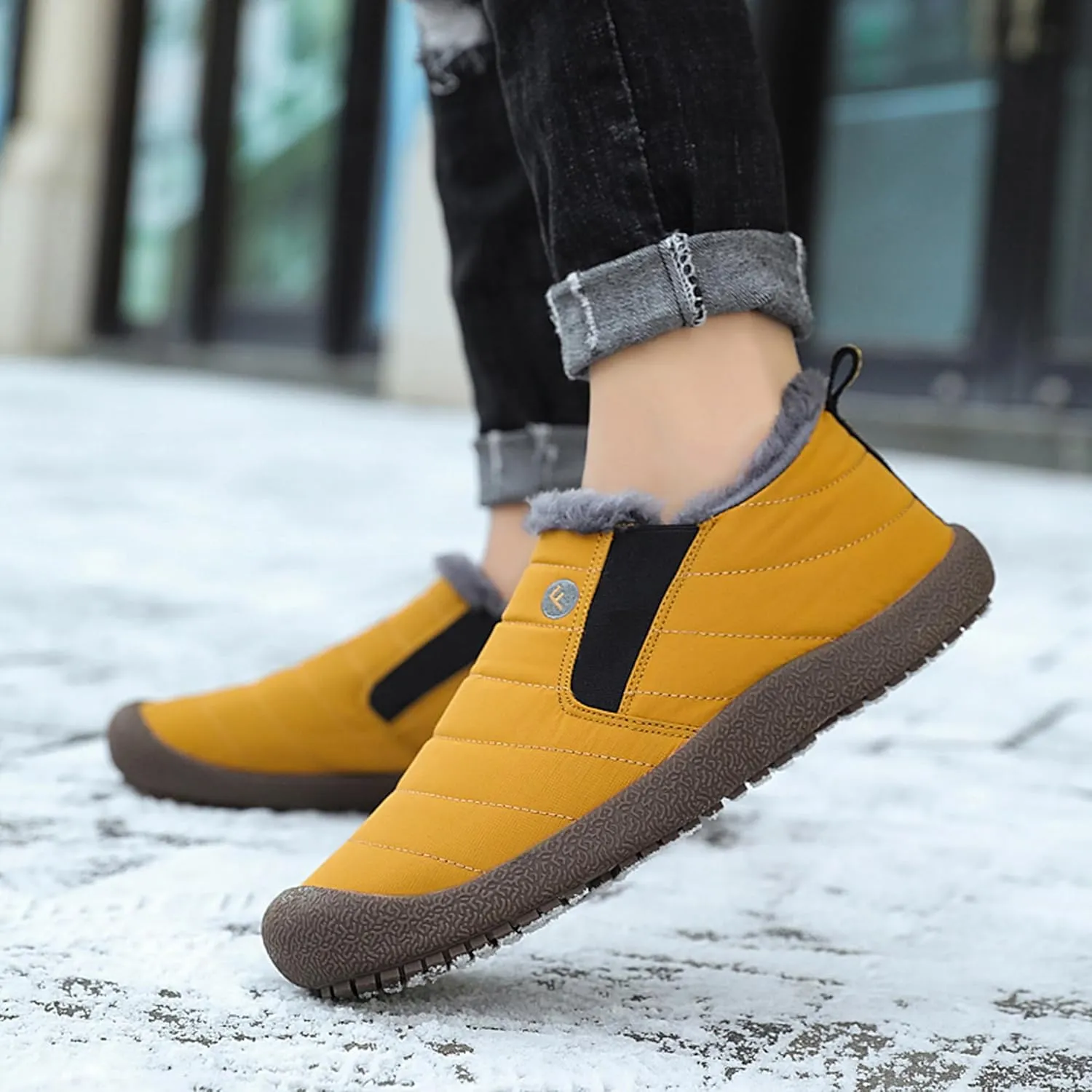 Womens Mens Fuzzy Slippers Lightweight Closed Back House Shoes Slip on for Indoor Outdoor Slip on Fashion Boat Shoes Casual Flat Lightweight Sneakers with Rubber Soles