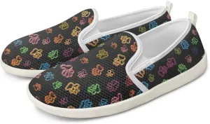 Women's Mesh Flats Shoes Slip On Casual Loafers Comfort Lightweight Travel Walking Shoes Non Slip Driving Shoes US 6-11