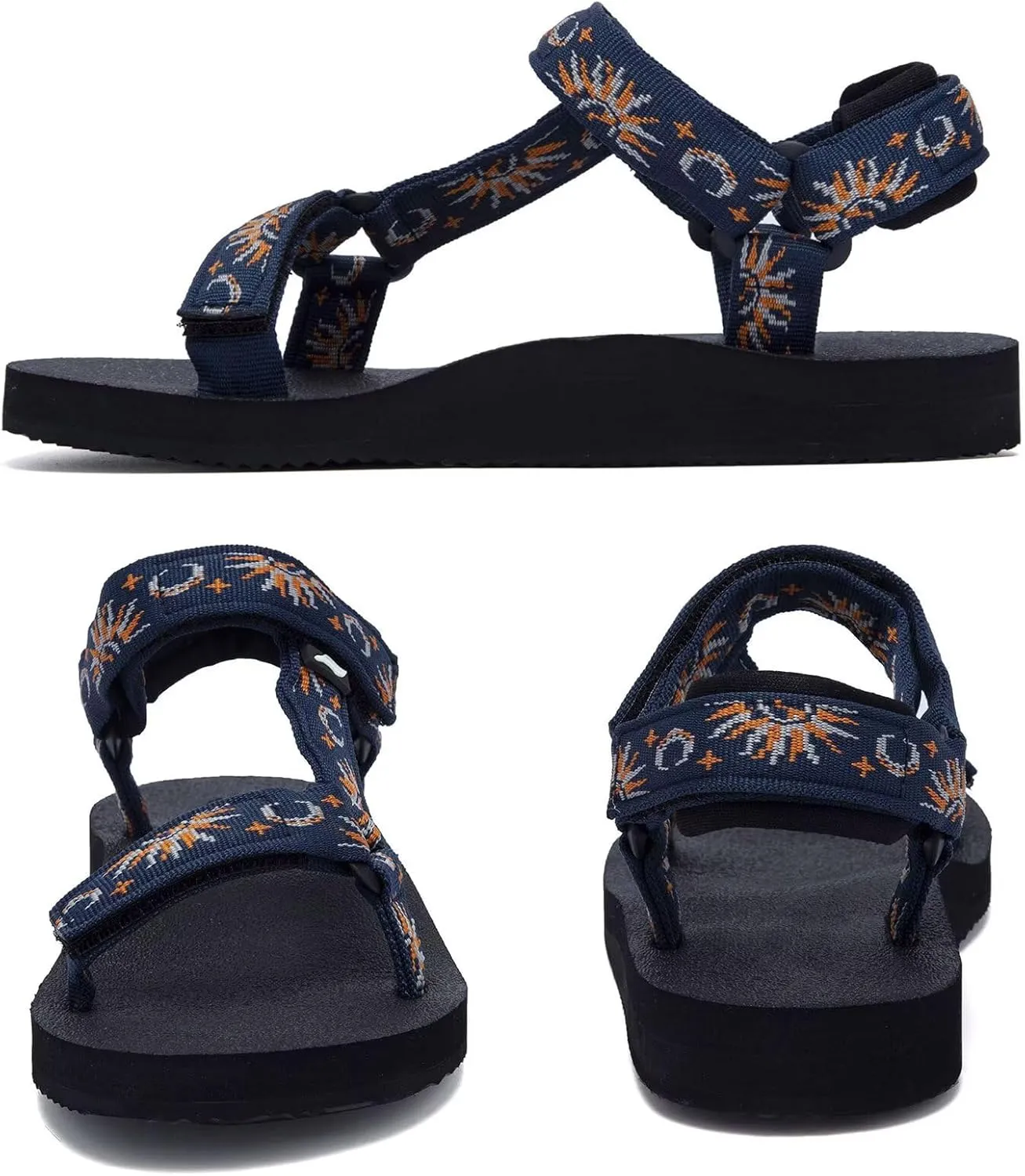 Women's Original Sport Sandals Hiking Sandals with Arch Support Yoga Mat Insole Light Weight Outdoor Water Shoes