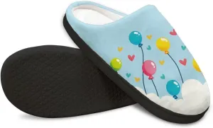 Womens Soft Plush Slippers Winter Fluffy Fuzzy Shoes Keep Warm Non Slip Household Shoes Indoor Cotton Slippers US 4-12