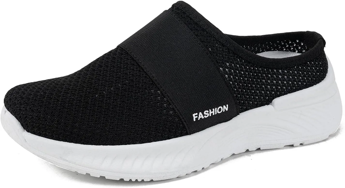 Womens Sport Sandals Closed Toe Womens Slide Arch Support Summer Walking Shoes Slip On Ladies Yoga Mat Slippers