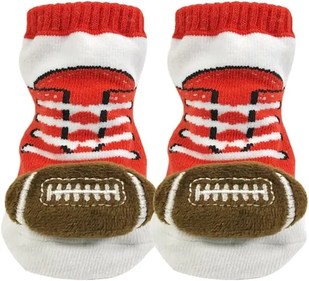 Wrapables® Cute 3D Cartoon Anti-Skid Baby Booties Sock Slipper Shoes (Set of 6)