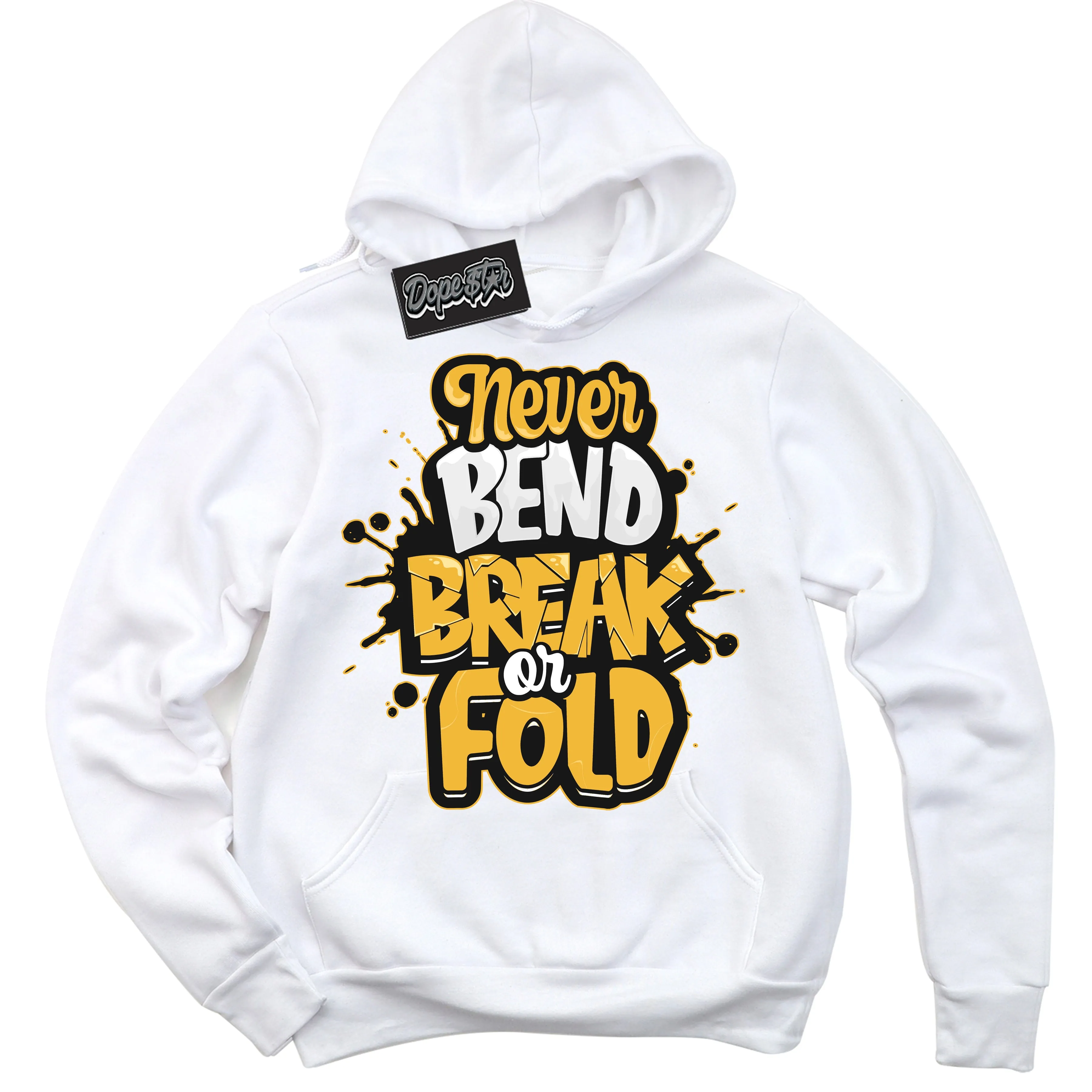 Wu-Tang Dunks Sneaker Hoodie Never Bend Break Or Fold Graphic
