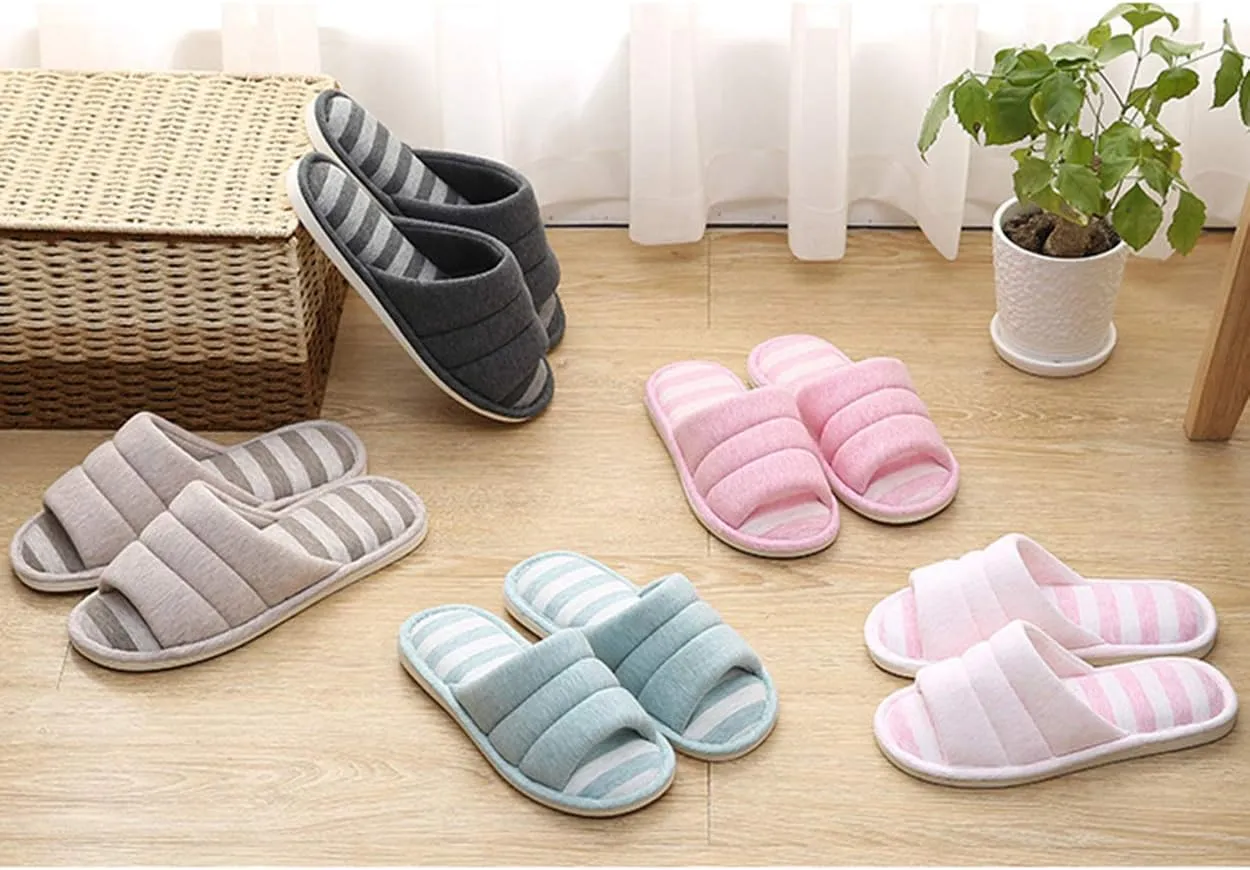 xsby Unisex Cute Soft Sole Indoor Bedroom Slippers Beautiful Comfort Four Season Slipper
