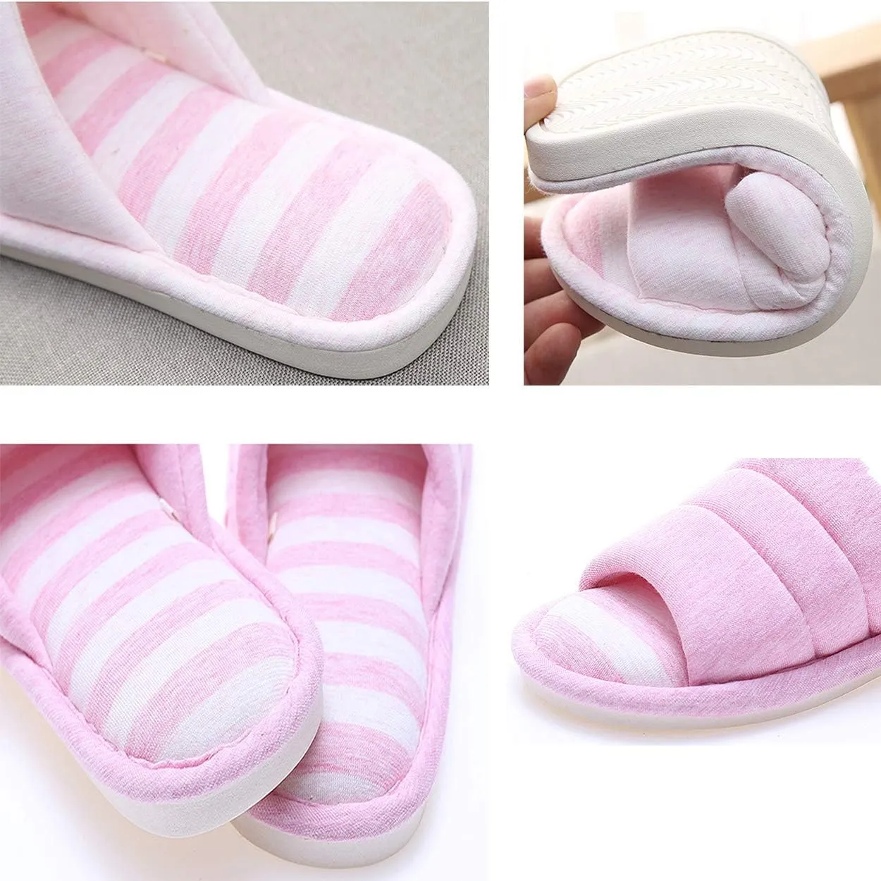 xsby Unisex Cute Soft Sole Indoor Bedroom Slippers Beautiful Comfort Four Season Slipper