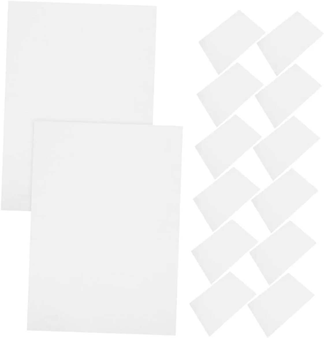 Yardwe 100pcs Professional Watercolor Paper Thick Artists Painting Paper for Drawings Crafting and Graffiti for Students and Professionals